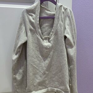 Free People Gray Long Sleeve